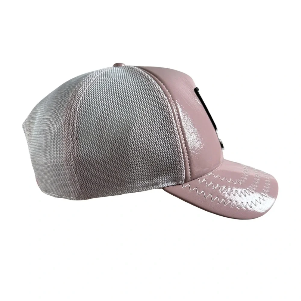 Goorin Bros Squad Flamingos Rock with You Pink Snapback Hat The Farm Trucker Cap